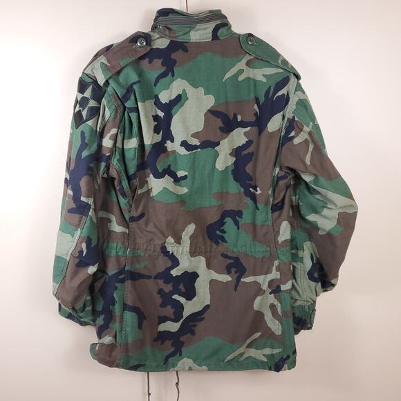Army Cold Weather Combat Jacket in Woodland Camo Size S - Picture 8 of 11